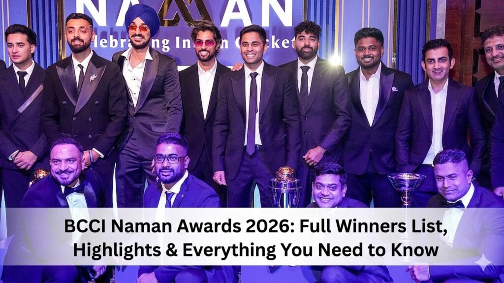 BCCI Naman Awards 2026