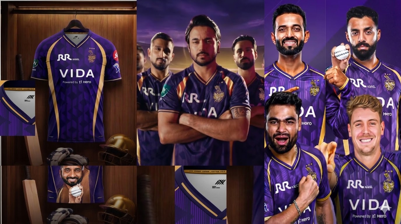 KKR new ipl 2026 jersey