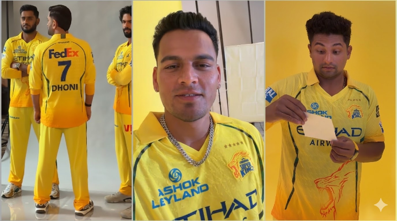 CSK yellow jersey 2026