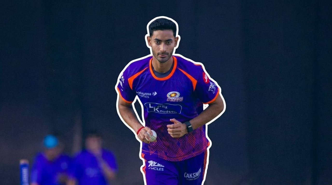 Mumbai Indians announced Krish Bhagat as a replacement signing for IPL 2026