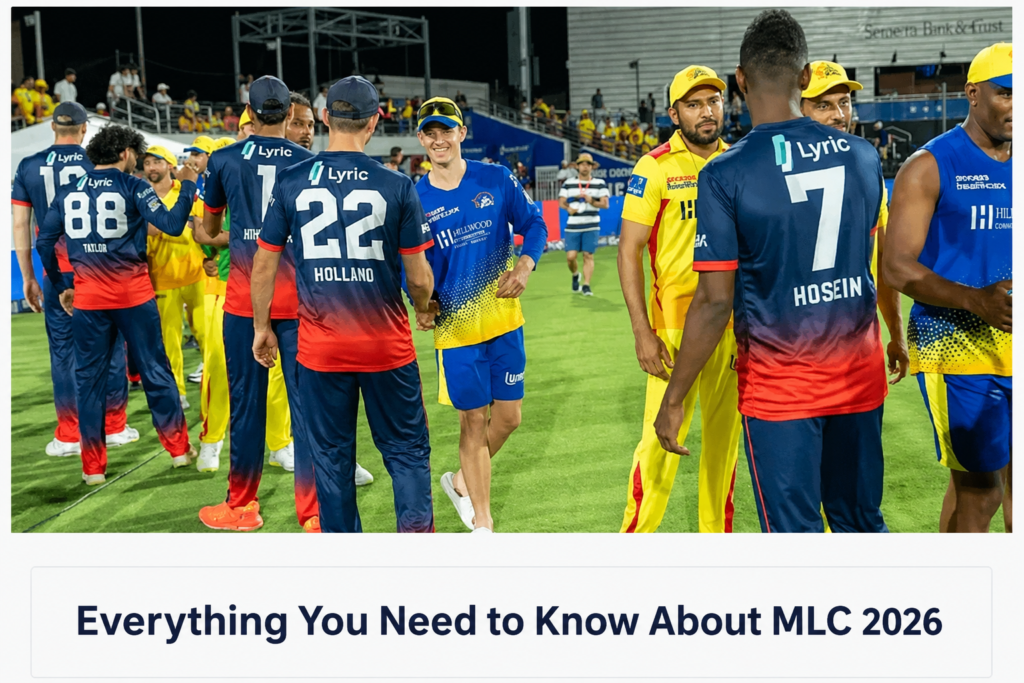 Where to Watch MLC 2026 Live in India?