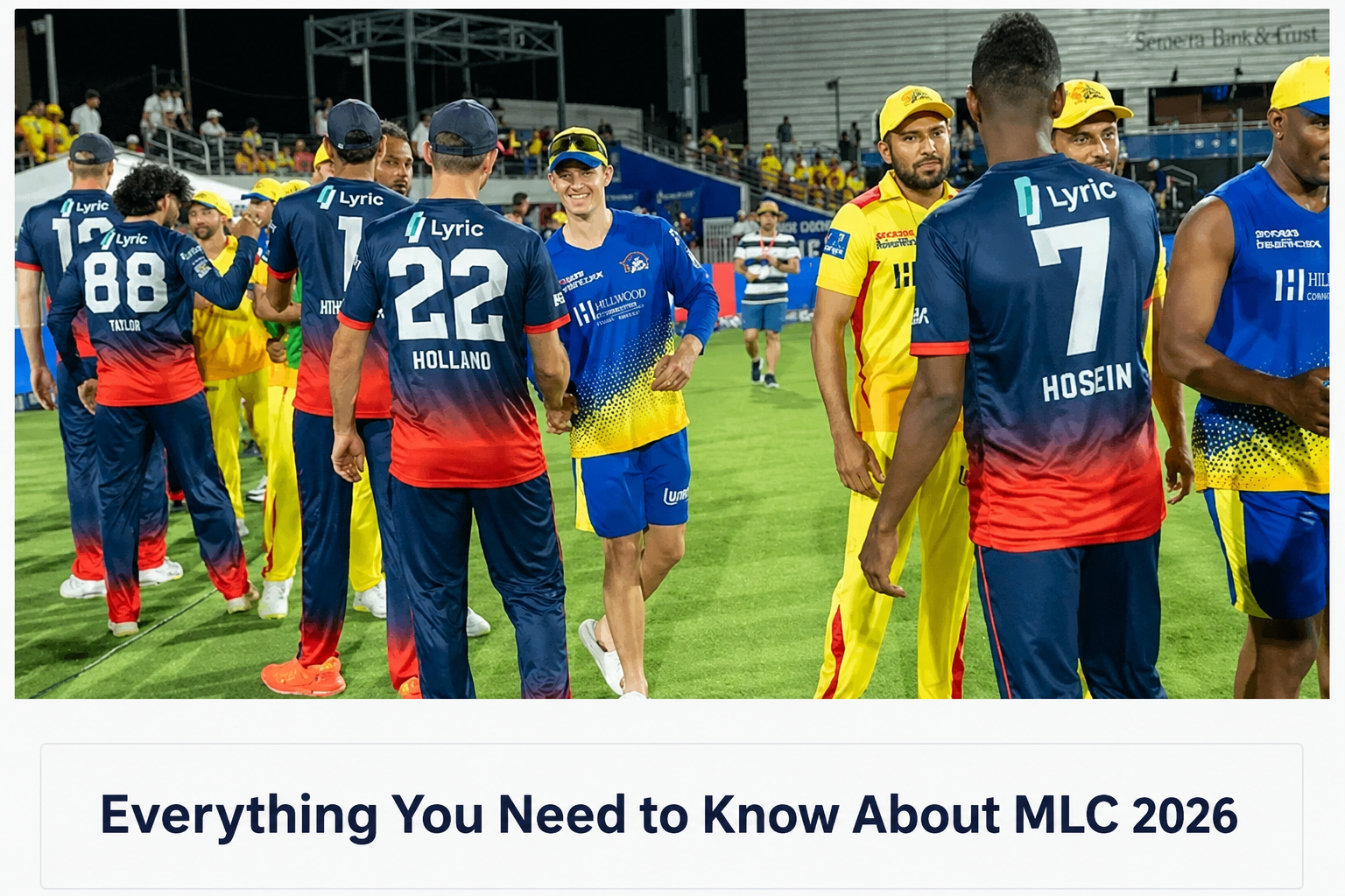 Where to Watch MLC 2026 Live in India?