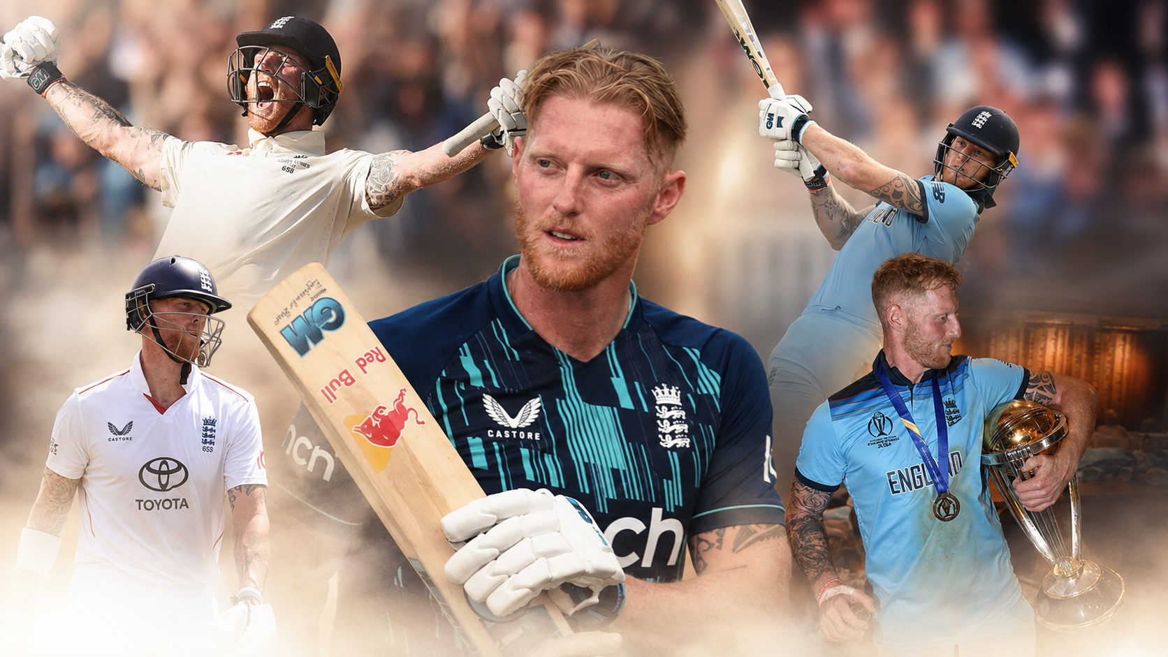 Benjamin Andrew Stokes bids farewell to international cricket after 15 years.