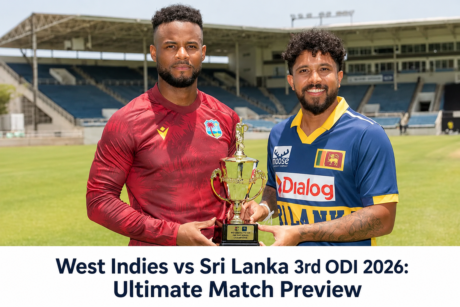 West Indies vs Sri Lanka 3rd ODI 2026