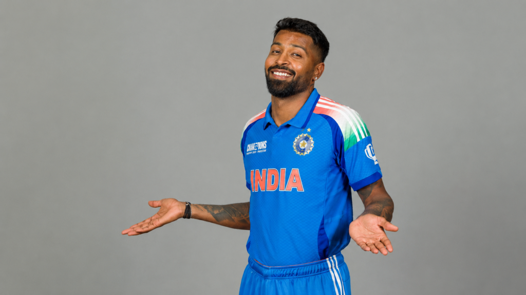 Hardik Pandya celebrating after a match while India's T20 squad prepares for the post World Cup transition
